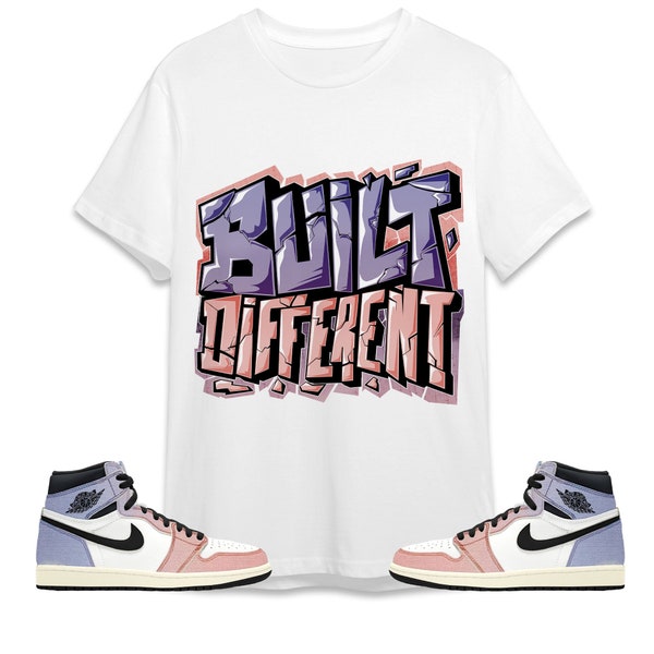 thumbnail image 2 of Grind Different T-Shirt – Inspired By J1 Retro 13 Island Green – Black Cotton Tee – S-3XL 2 of 4