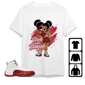 Red 12s Shirt Etsy