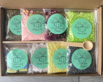 Herbst Schlamm Kitchen Potion Kit, sensorisches natürliches Spiel im Freien