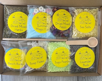 Sommer-Schlammküchen-Kit, Sommertrank-Kit, sensorisches Spiel, natürliches Spiel, Spiel im Freien, STEM, Ressourcen für den Außenbereich