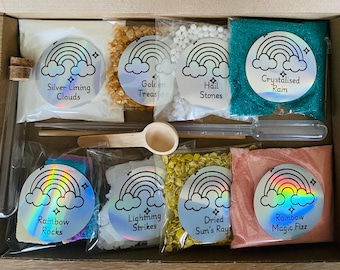 Rainbow Themed Potion Kit, Potion Making Kit, Potion Kit Kids, Sensory Play, Natural Play, Potion Making, Outdoor Play, STEM, Early Years