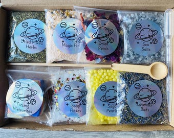 Space Mud Kitchen Potion Kit, Sensory STEM Play