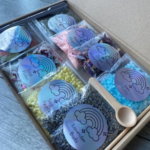 Rainbow Mud Kitchen Potion Kit, Sensory Natural Play image 3