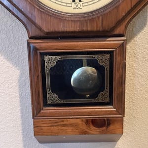 Horloge murale vintage à quartz Verichron, carillon Westminster image 4