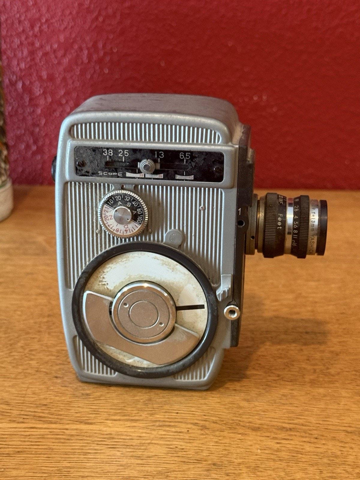 Yashica-8 8mm Film Movie Camera W/ Yashikor 13mm Lens - Etsy