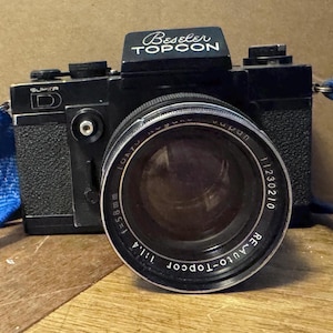 Beseler TOPCON Super D BLACK W/ 58/1.8