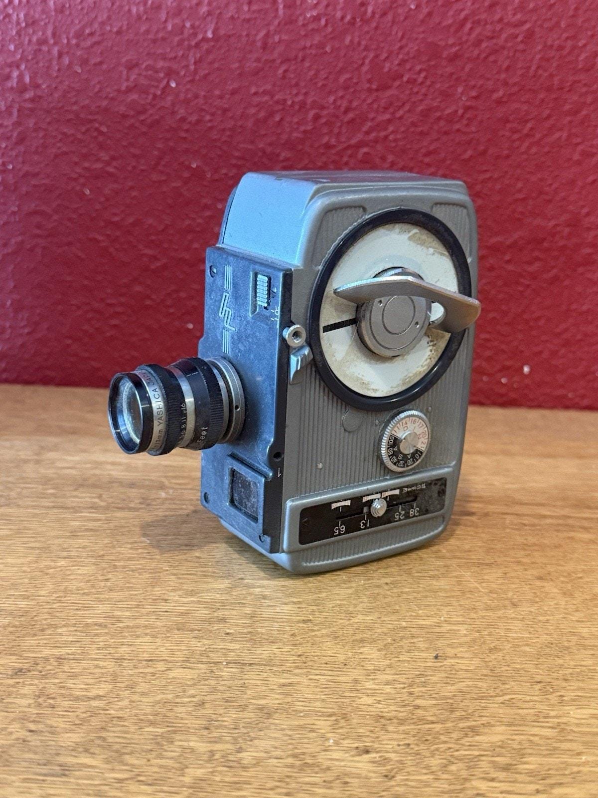 Yashica-8 8mm Film Movie Camera W/ Yashikor 13mm Lens - Etsy