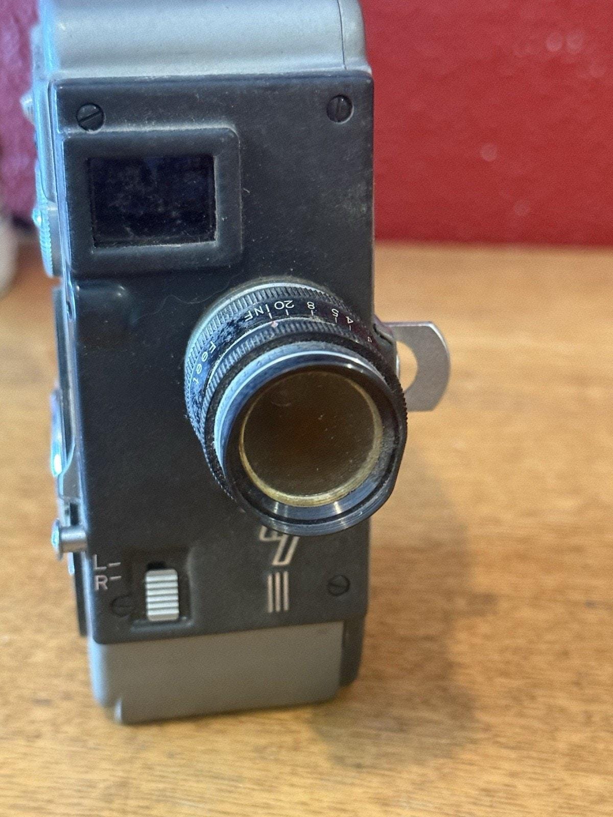 Yashica-8 8mm Film Movie Camera W/ Yashikor 13mm Lens - Etsy