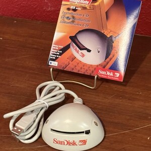 UNUSED SanDisk ImageMate CompactFlash USB External Drive & Installation CD