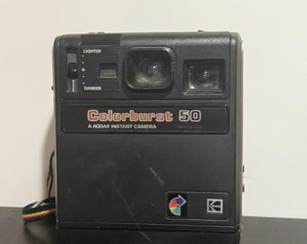 VINTAGE Kodak Colorburst 50 Instant Film Polaroid Camera Made In USA