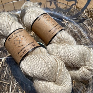Suri Alpaca 3-Ply Aran Weight Skein
