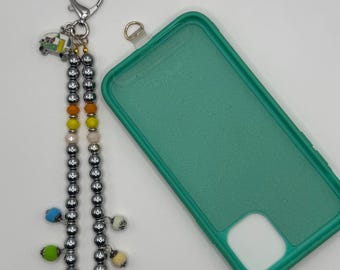 Tráiler de tacos con dijes para teléfono y bolso