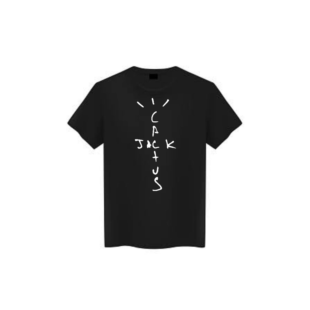 Travis Scott × Cactus Jack ロゴ プリント Tシャツ 3枚セット Travis Scott Cactus Jack Logo Tee Shirt - Etsy
