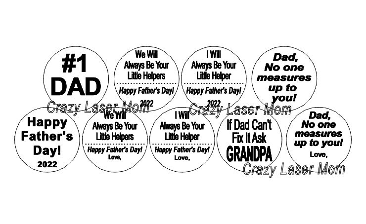 Tape Measure File - Fathers Day