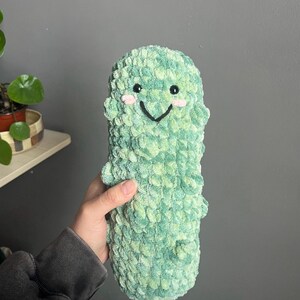 Gehäkelte Gurke Plüschhie