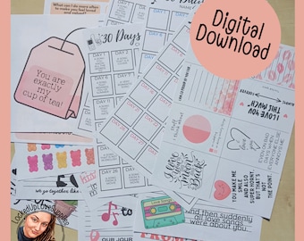 Prison Wife Stationery Bulk Pack | DigitalVersion | Writing Paper | Games | Activities | Long-distance relationship