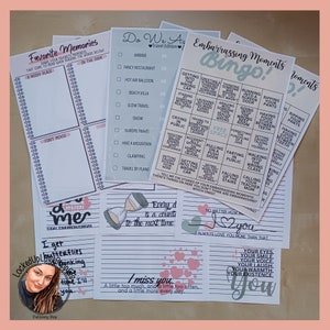 Keep Them Letters Coming Set | versión impresa | esposa de la prisión | Paquete de papelería | Relación a larga distancia | Ser querido encarcelado