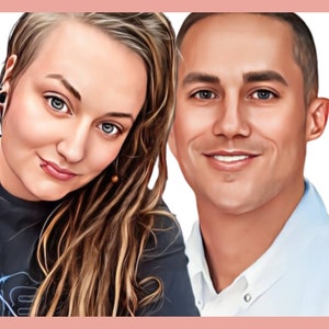 Photo de couple numérique à partir de photos séparées | Produit numérique | Femme de prison | Relation à distance