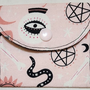 Monedero / Minicartera Spooky Witchy Symbols