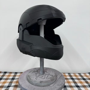 Halo 3 ODST Helmet 3D Printed Raw Helmet