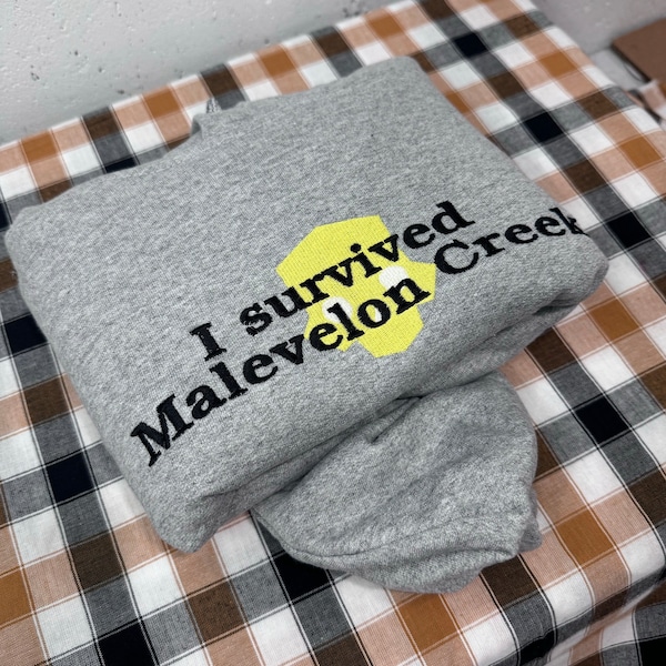 I survived Malevelon Creek Custom Embroidered Helldivers 2 Hoodie
