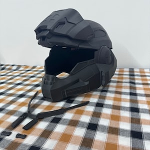 Halo Reach Noble 6 (MK V B) Helmet 3D Printed Raw Helmet