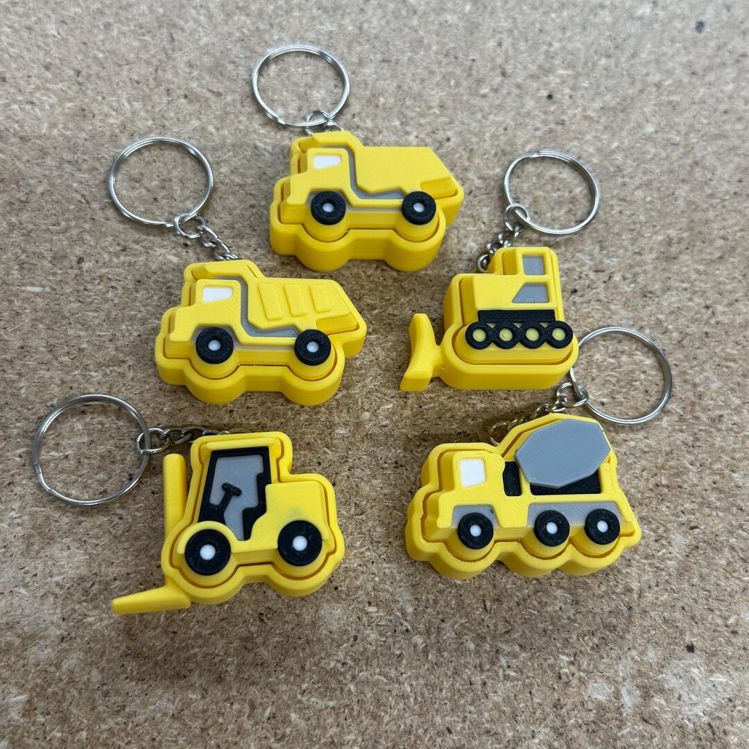 Tractor Keychain Clicker: Fidget Toy Keychain - Etsy