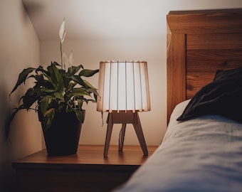 Lampe de chevet, lampe de table, chambre à coucher, salon, lampadaire, minimalisme