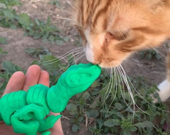 3 Pack! 3d Printed Articulated Velociraptors