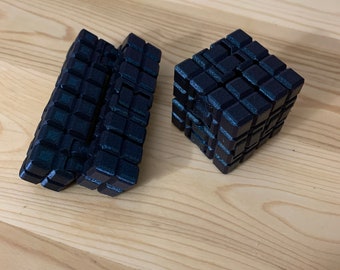 2 Pack! 3d Printed Fidget Infinity Cube Toys