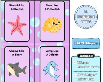 Ocean Movement Cards