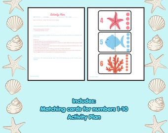 Under The Sea Number Match