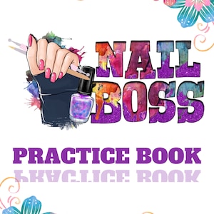 Nail Design Practice Book, PDF Digital File, Print From Home, Nail  Practice Book, Trace Designs, Instant Download