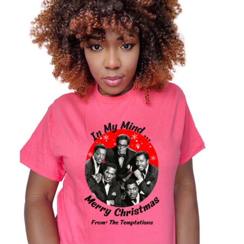 In My Mind, Merry Christmas From the Temptations PNG & SVG, Temptation Temptation Merry Christmas