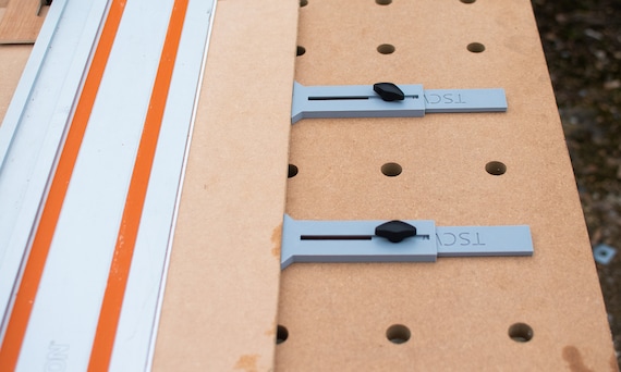 MFT Bench Dog Adjustable Stop X 2 - Festool MFT3 Tabletop, 20mm