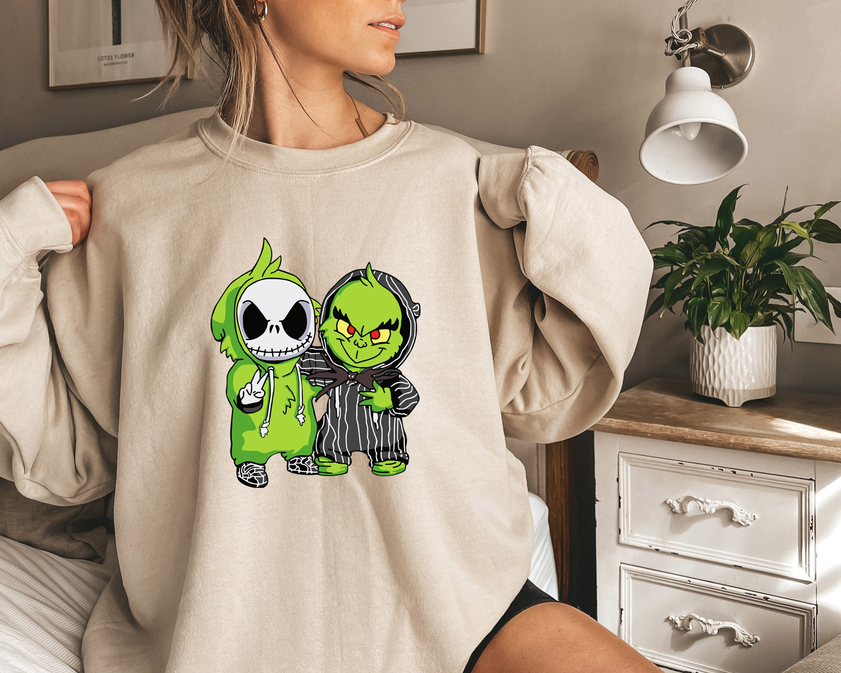 Discover Jack Skellington Shirt, The Grinch Tshirt, Cute Halloween Shirt, Spooky Tshirt, Oogie Boogie Shirt, Skellington Sweatshirt, Halloween Kids