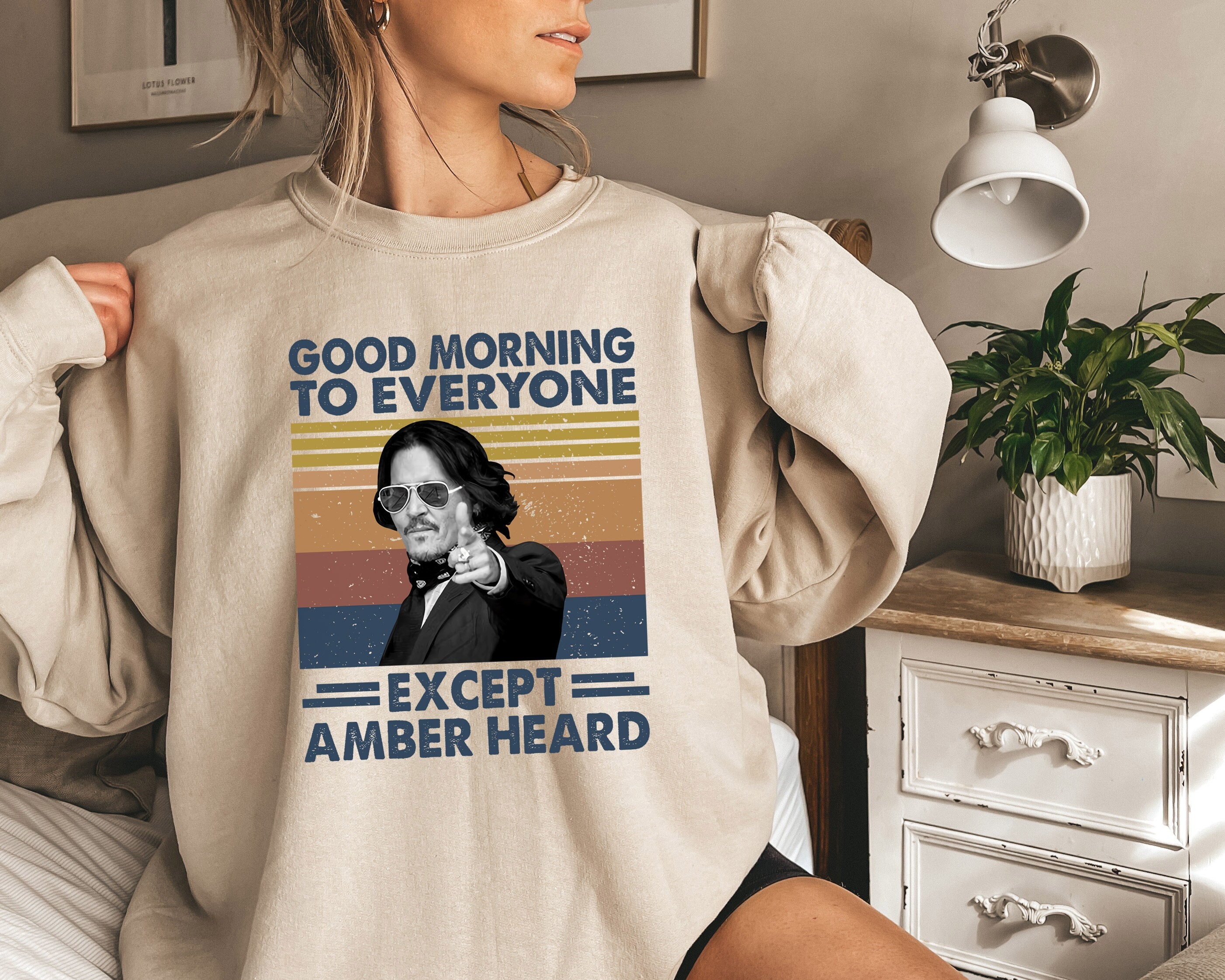 Discover Funny Johnny Depp Sweatshirt, Johnny Depp Sarcastic Shirt, Johnny Depp Quote Shirt, Funny Johnny Depp Shirt, Funny Amber Heard, Hearsay Tee