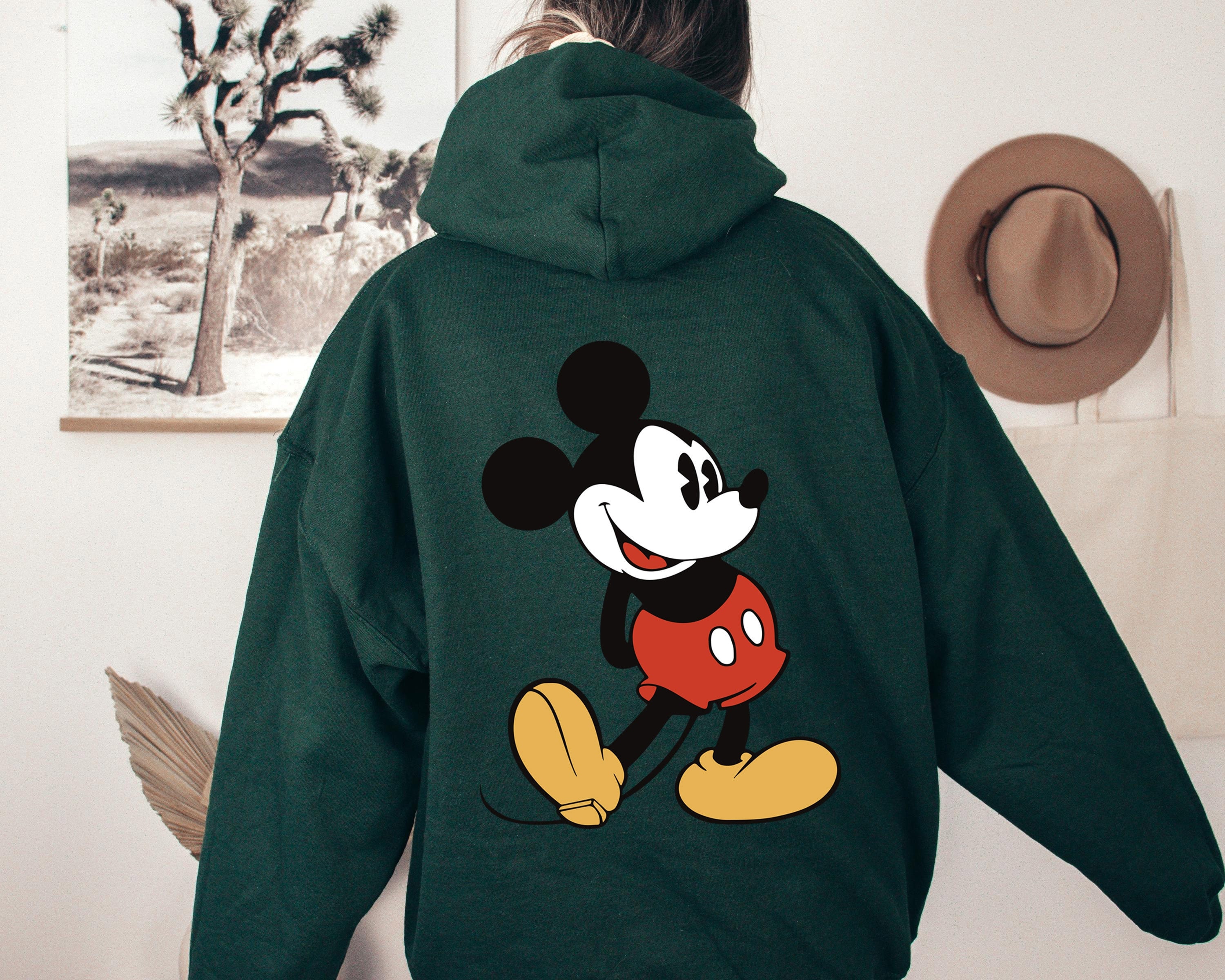 Mickey Mouse Hoodie - Etsy