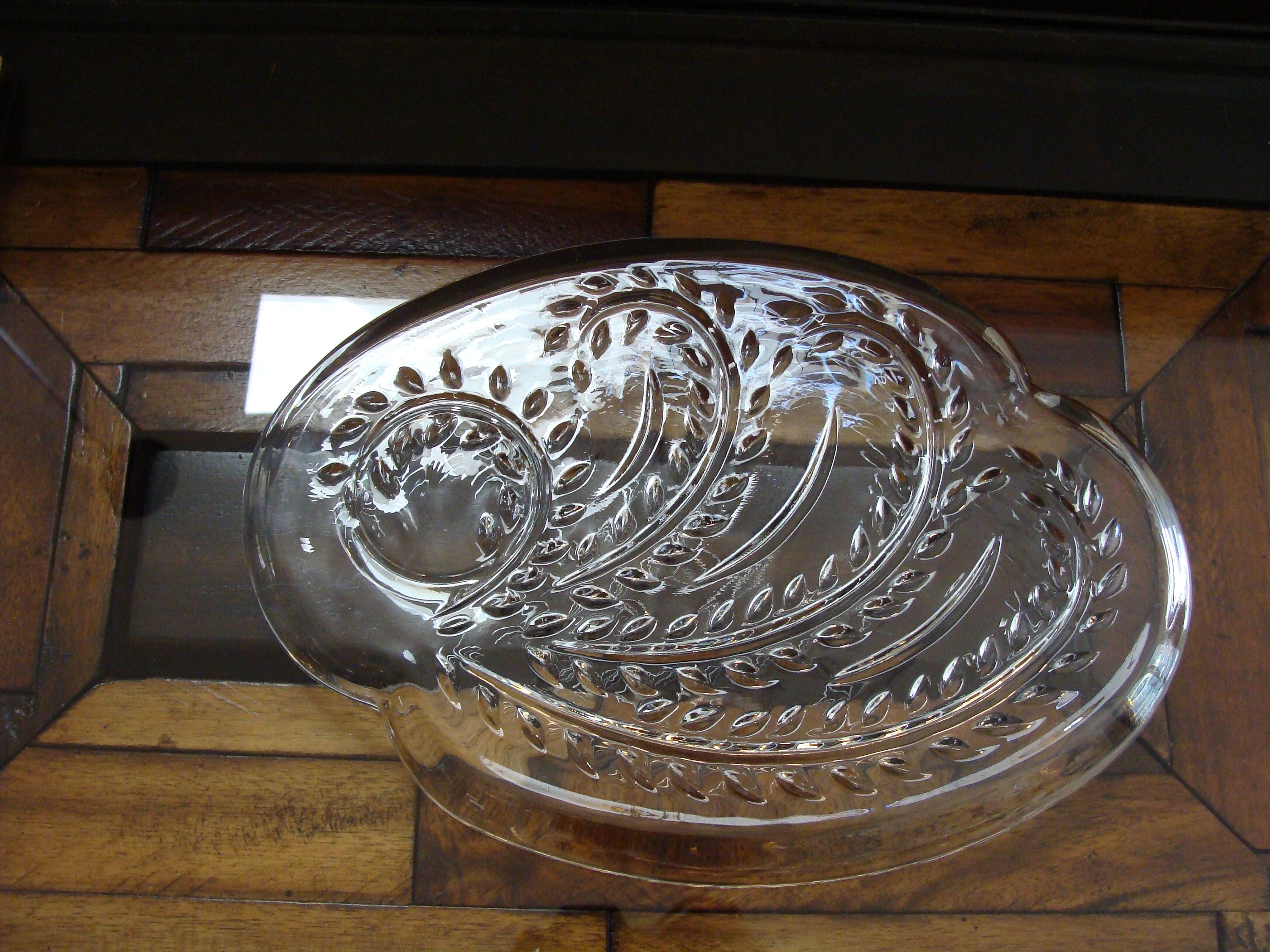 Vintage Federal Glass Snack Plates & Cupshomestead Pattern Etsy
