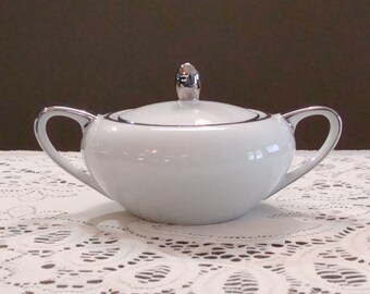 Vintage Prince Royal Fine China Sugar Bowl and Lid -Japan