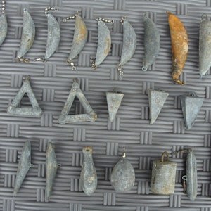 Old Fishing Weights 