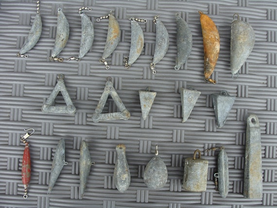 Lot of Vintage Fishing Weights 22 