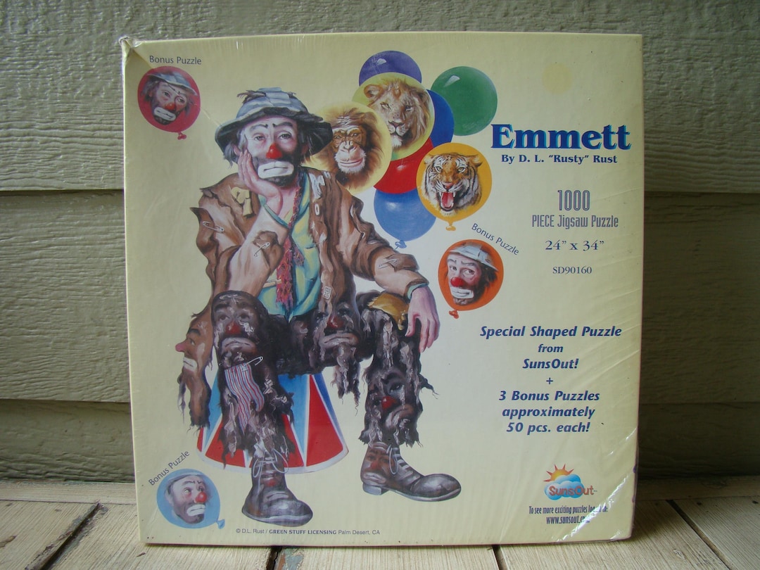 Vintage Emmett by D.L. "rusty" Rust 1000 Piece Jigsaw Puzzle, New in ...