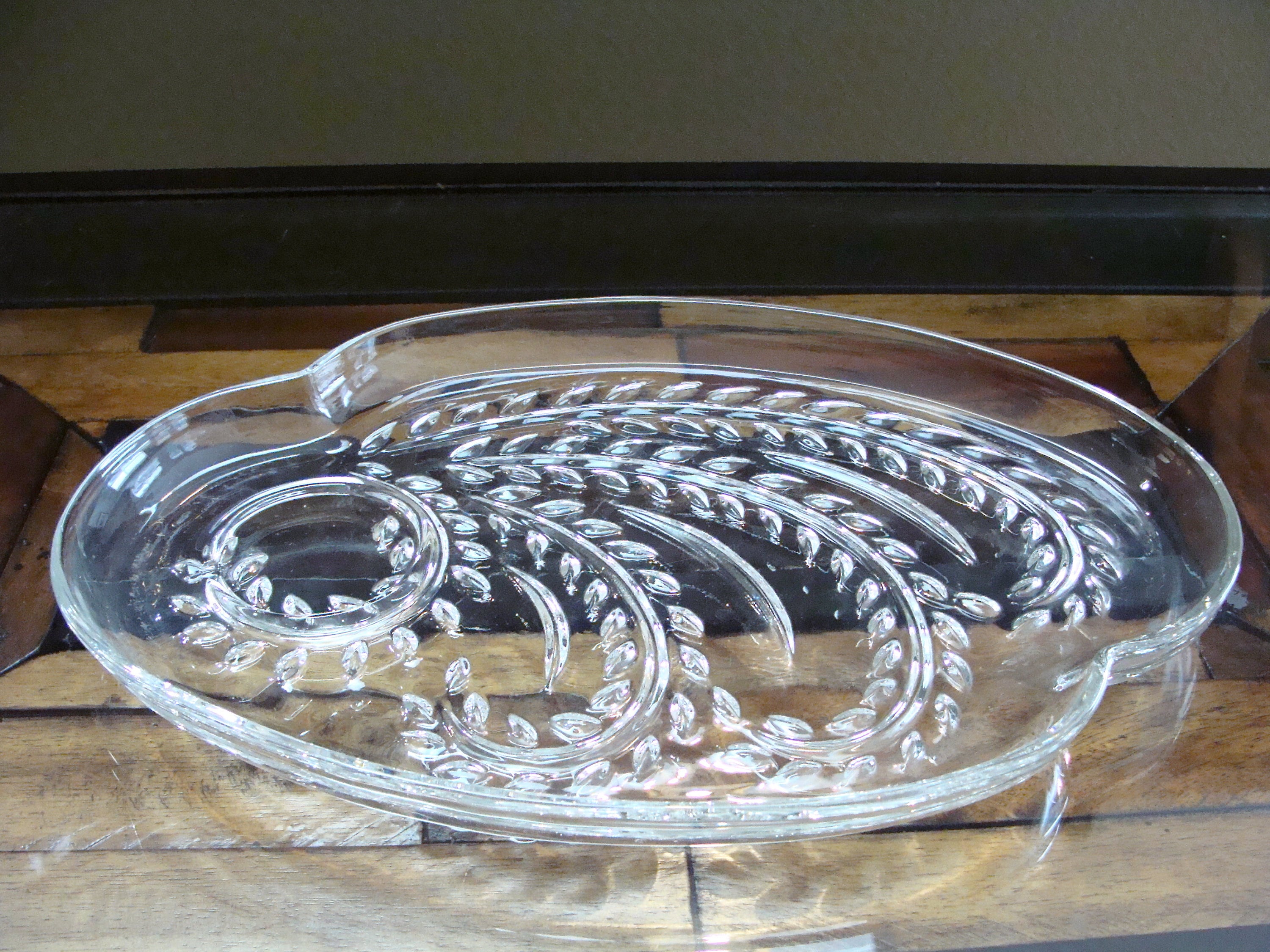 Vintage Federal Glass Snack Plates & Cupshomestead Pattern Etsy