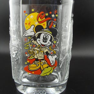 Vintage McDonalds Walt Disney World Millenium Celebration Glass- Animal Kingdom