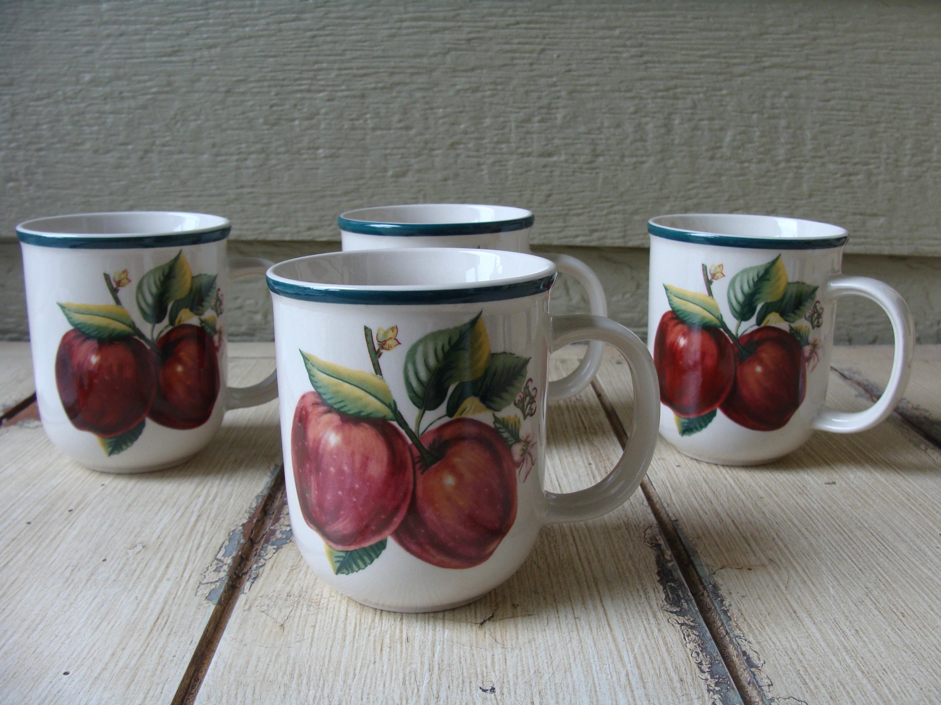 Vintage Apple Mug - Etsy Vintage Apple Mug - Etsy