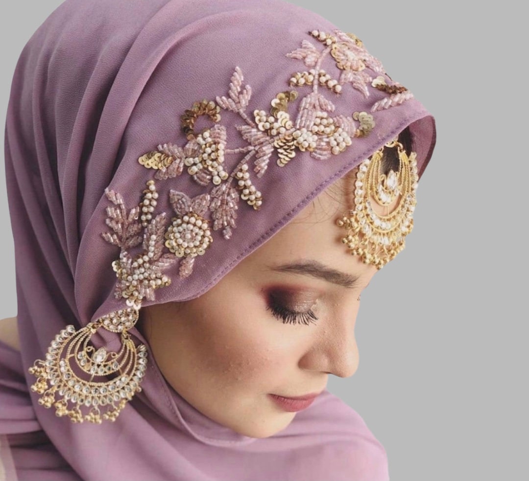 sequin hijab