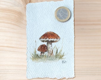 TinyArt - Eekhoorntjesbrood in aquarel