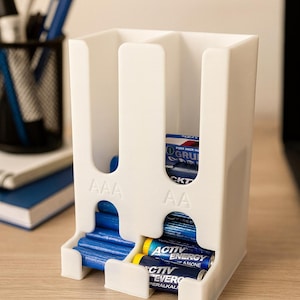Batteriespender AA/AAA| Batterie Aufbewahrung| Organizer| Büro