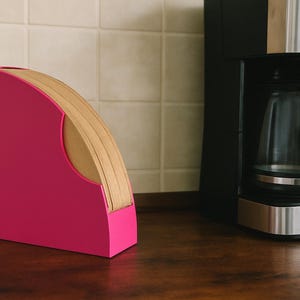 Kaffeefilterhalter Größe 2 & 4 – 3D gedruckt – Filterhalter für Kaffeemaschine – Coffee Filter Holder – Küchen Organizer